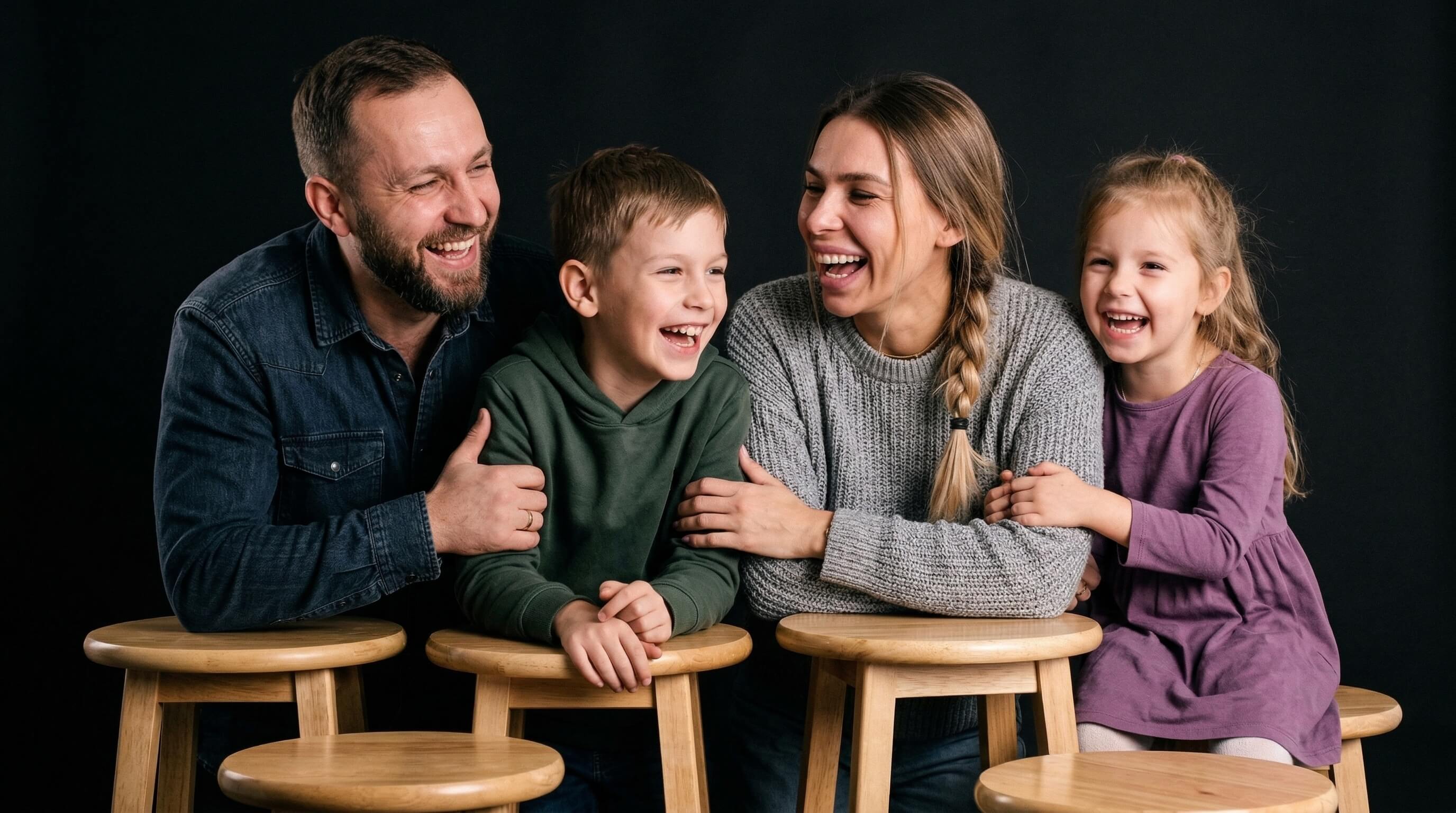 Фотостудия для семьи